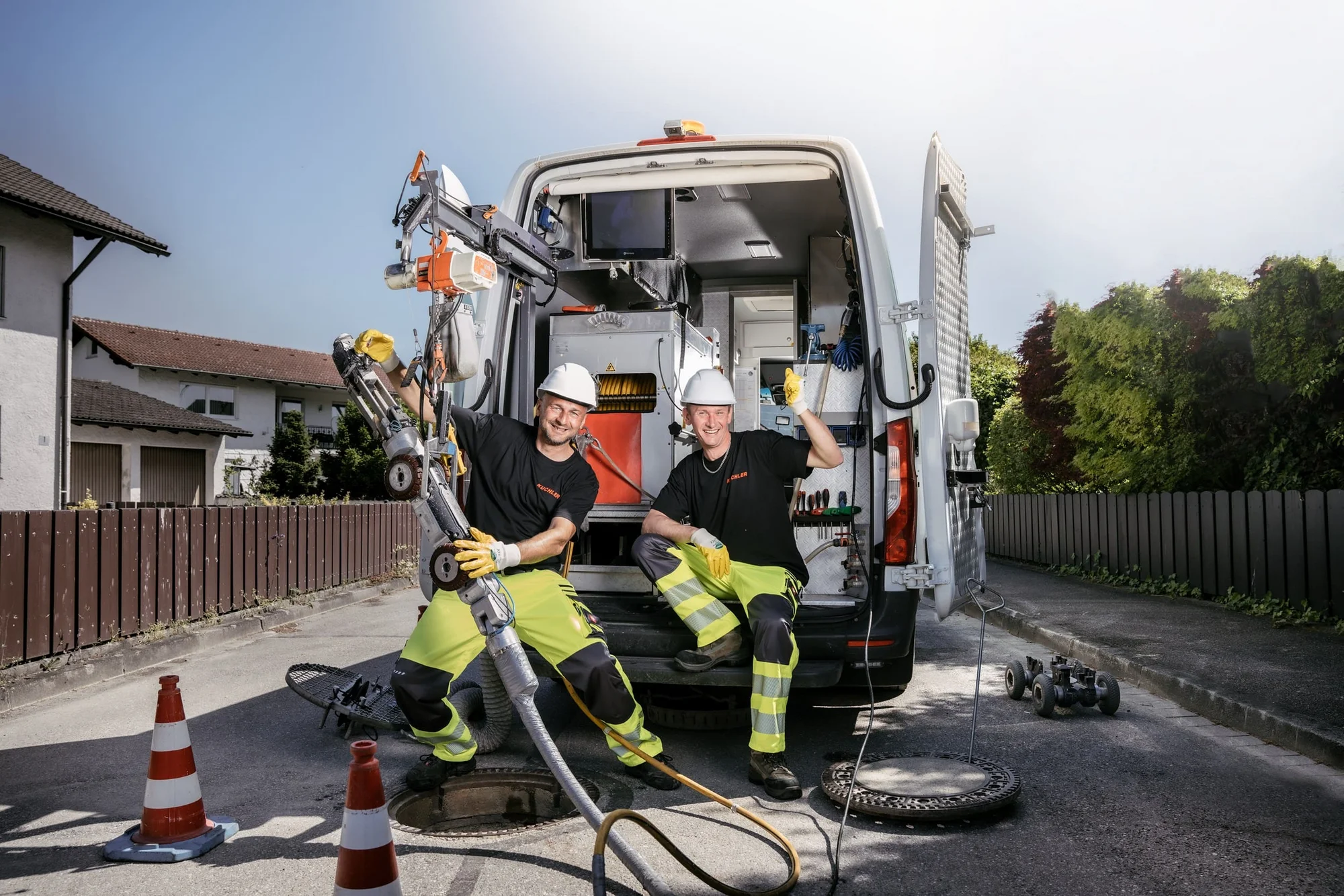 TV Kanaluntersuchung mit Kameratechnik in Schwarzhofen